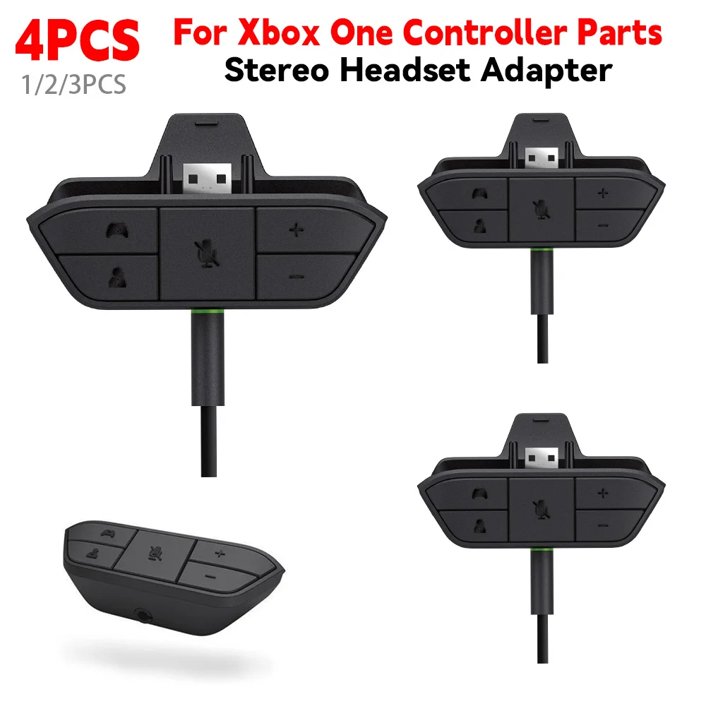 Gaming Headphone Accessories - Zestaw słuchawkowy Stereo Adapter do kontroler