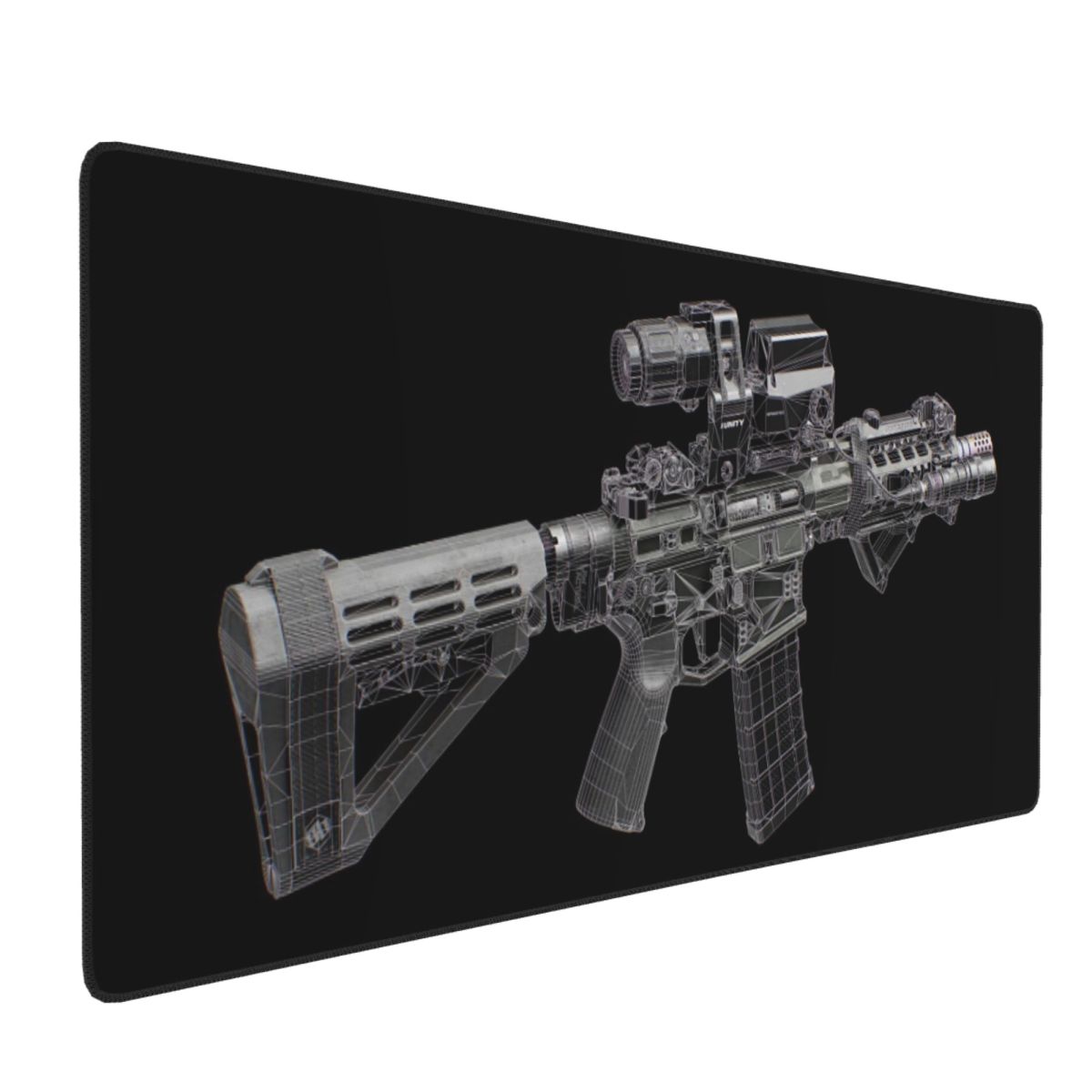 Gaming Accessories Drawing - Duża podkładka pod mysz z motywem