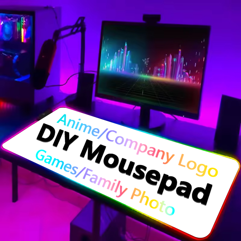 Gaming Accessories Logo - Podkładka pod mysz DIY z własnym