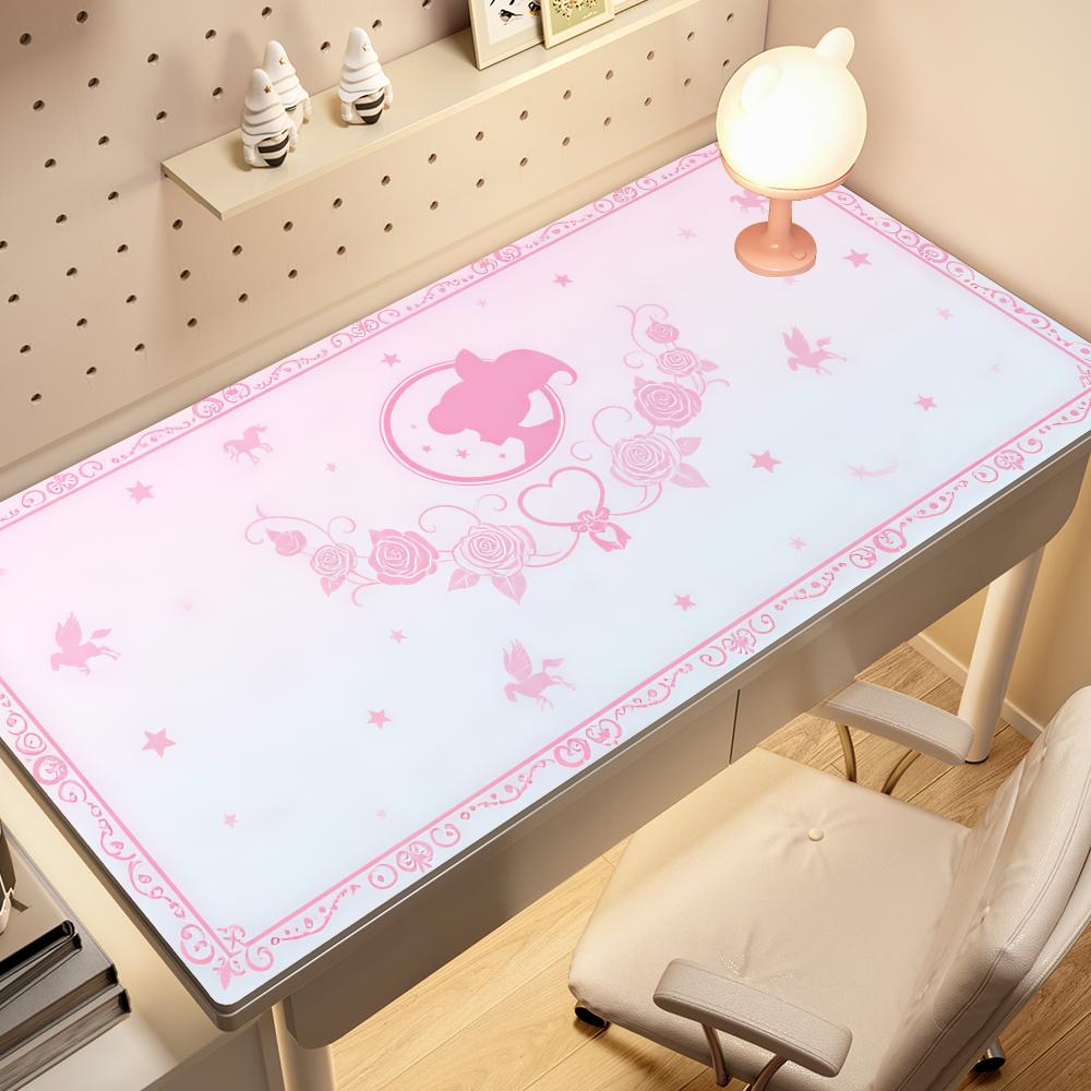 Gaming Accessories Pink - Podkładka pod mysz Kawaii Anime Girls