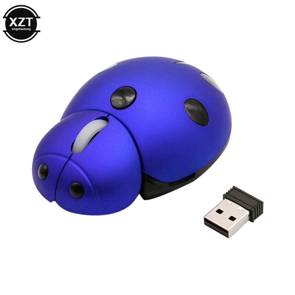 Gaming Accessories Pink - Laser bezprzewodowy Mini ergonomiczny mysz komputerowa