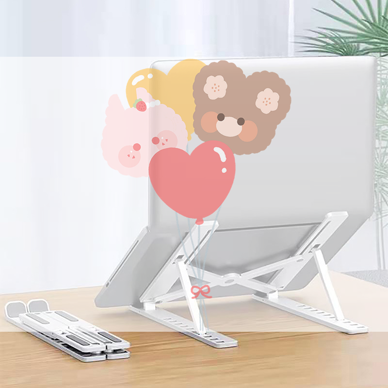 Gaming Accessories Pink - Uniwersalny stojak na laptopa, regulowany uchwyt