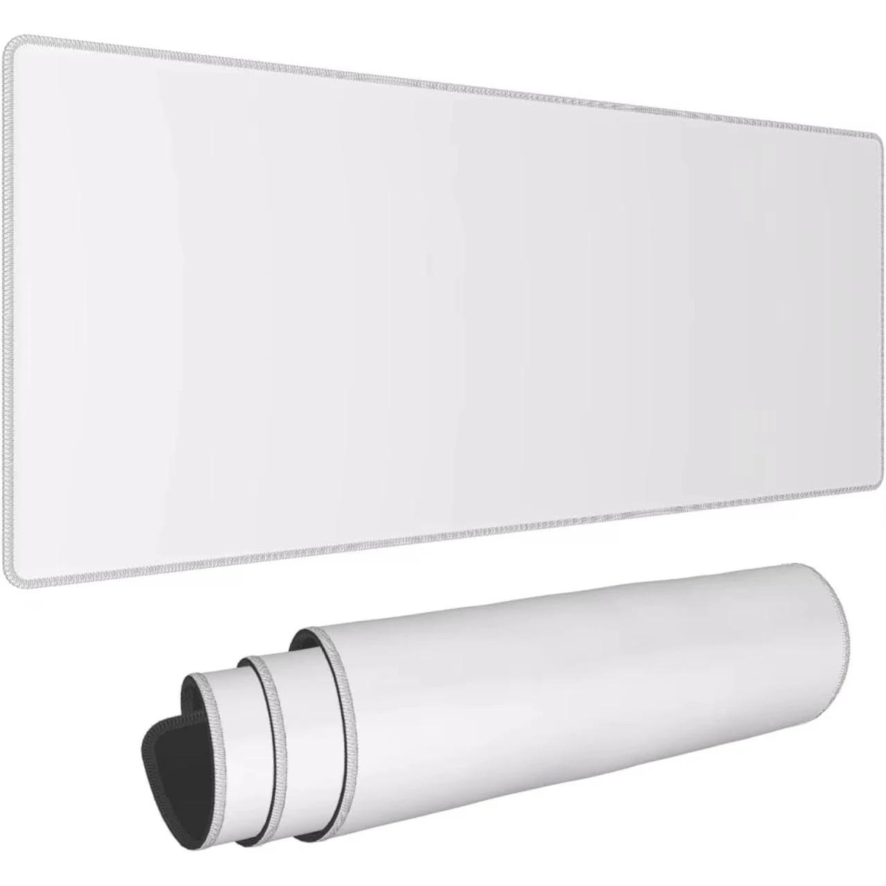 Gaming Accessories White - Biała Duża Podkładka Pod Mysz Dywan