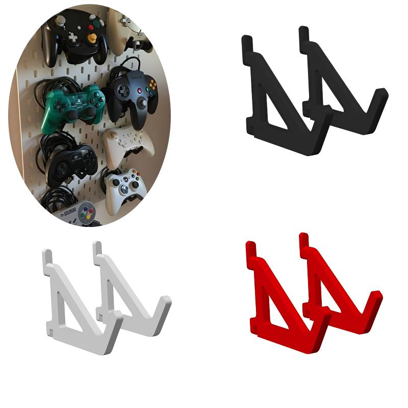 Gaming Accessories Wall Mount - Organizer do gier z płytami perforowanymi