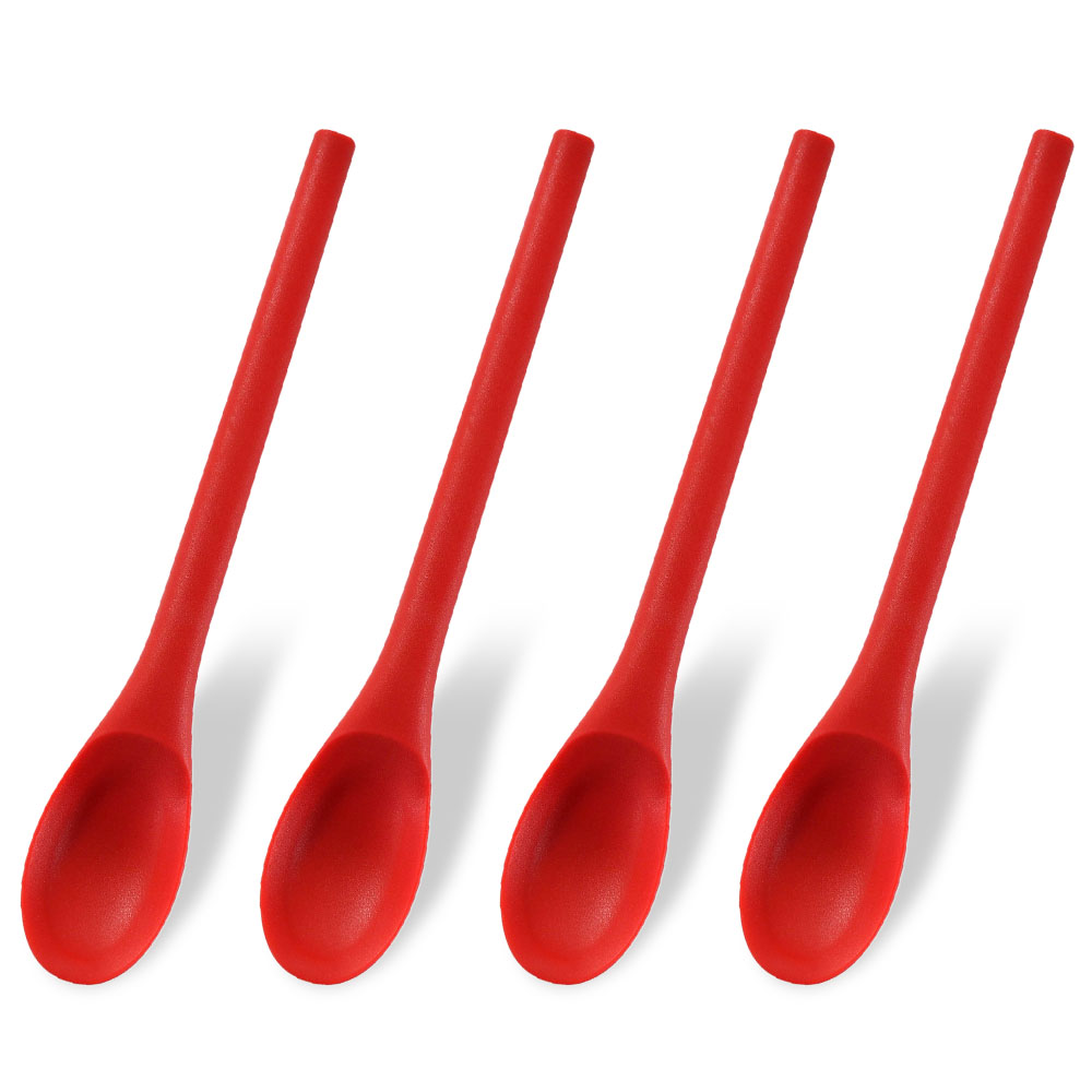 Gaming Kitchen Accessories - 4Pcs Silikonowa łyżka kuchenna Zintegrowana łyżka