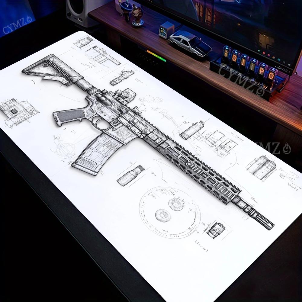 Podkładka pod mysz z rysunkami – Gaming Accessories Drawing recenzja i cena