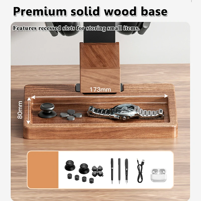Półka ścienna z litego drewna  – Gaming Accessories Wall Mount recenzja i cena