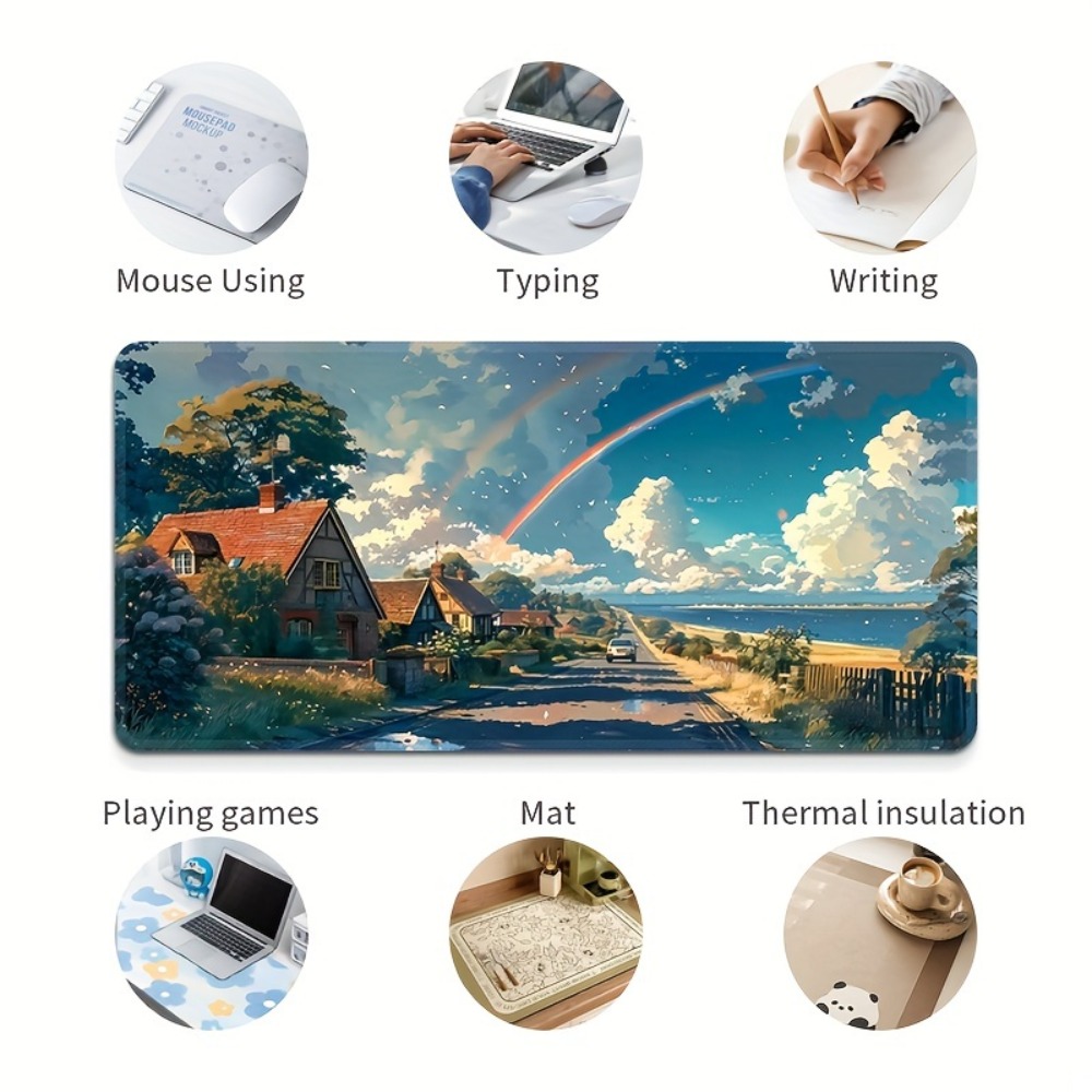 Duże podkładki na biurko z mot – Gaming Accessories For Pc Setup recenzja i cena