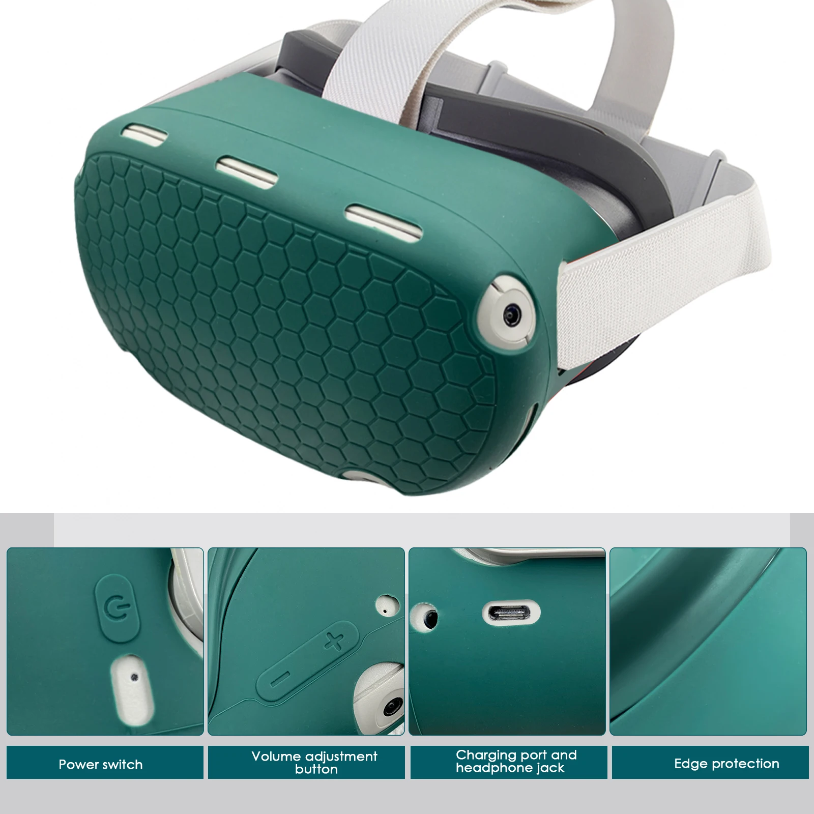 Silikonowa osłona ochronna do  – Gaming Headphone Accessories recenzja i cena