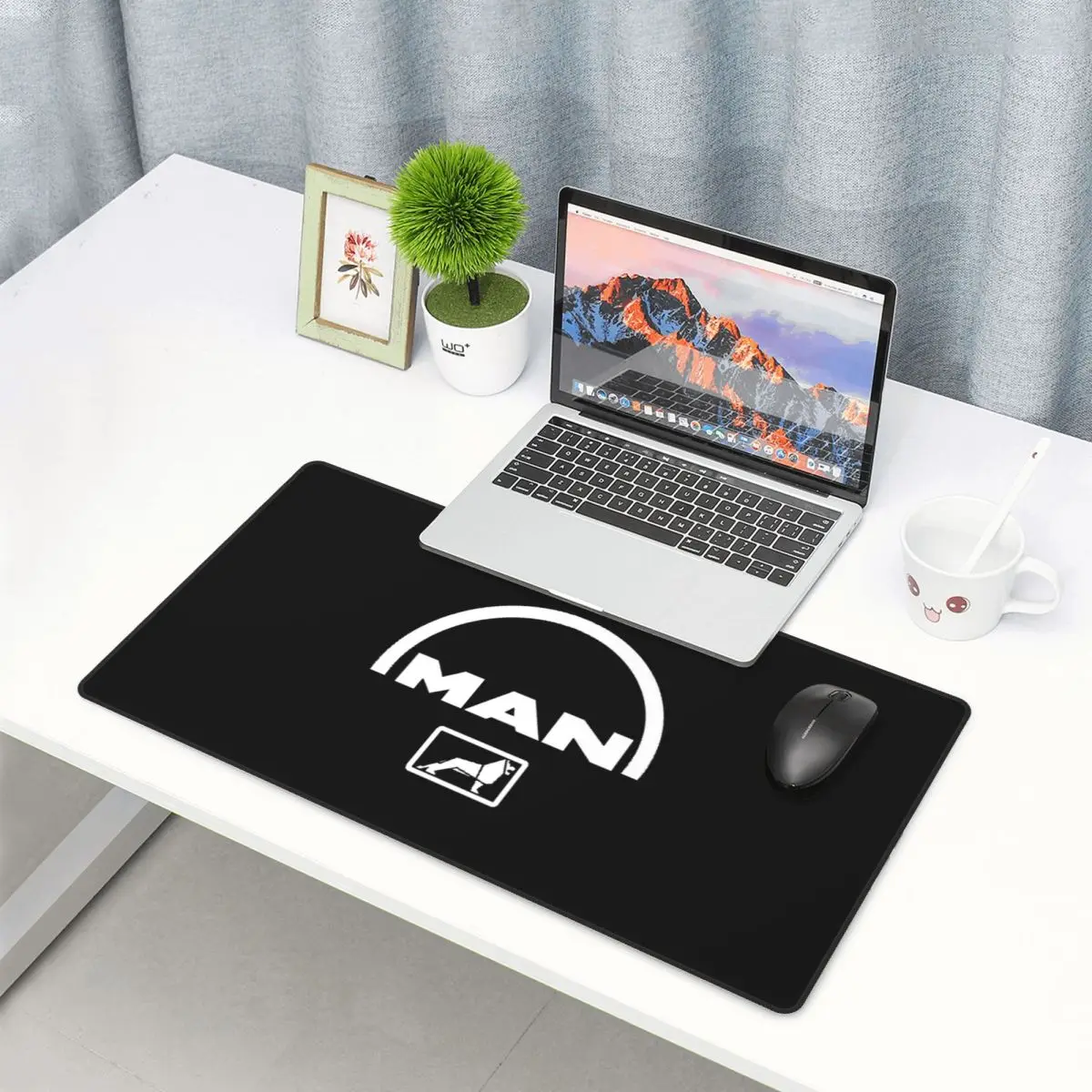 Duża podkładka pod mysz z moty – Gaming Accessories Logo recenzja i cena