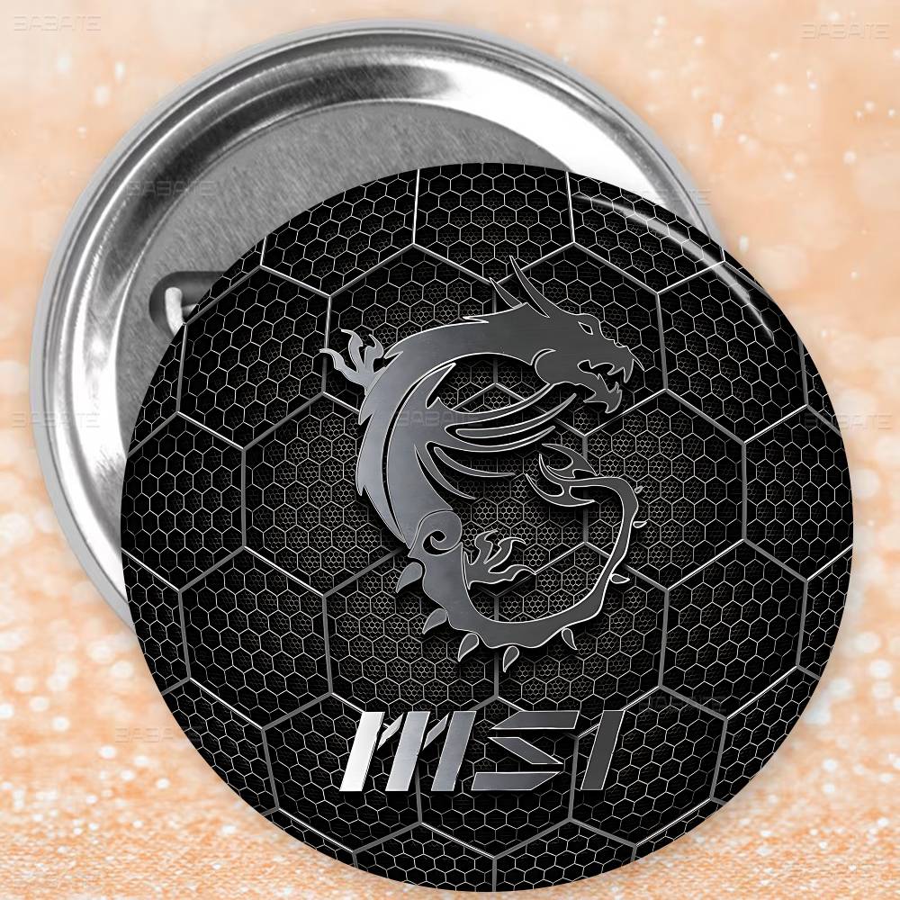 Gamingowa przypinka/broszka M- – Gaming Accessories Logo recenzja i cena