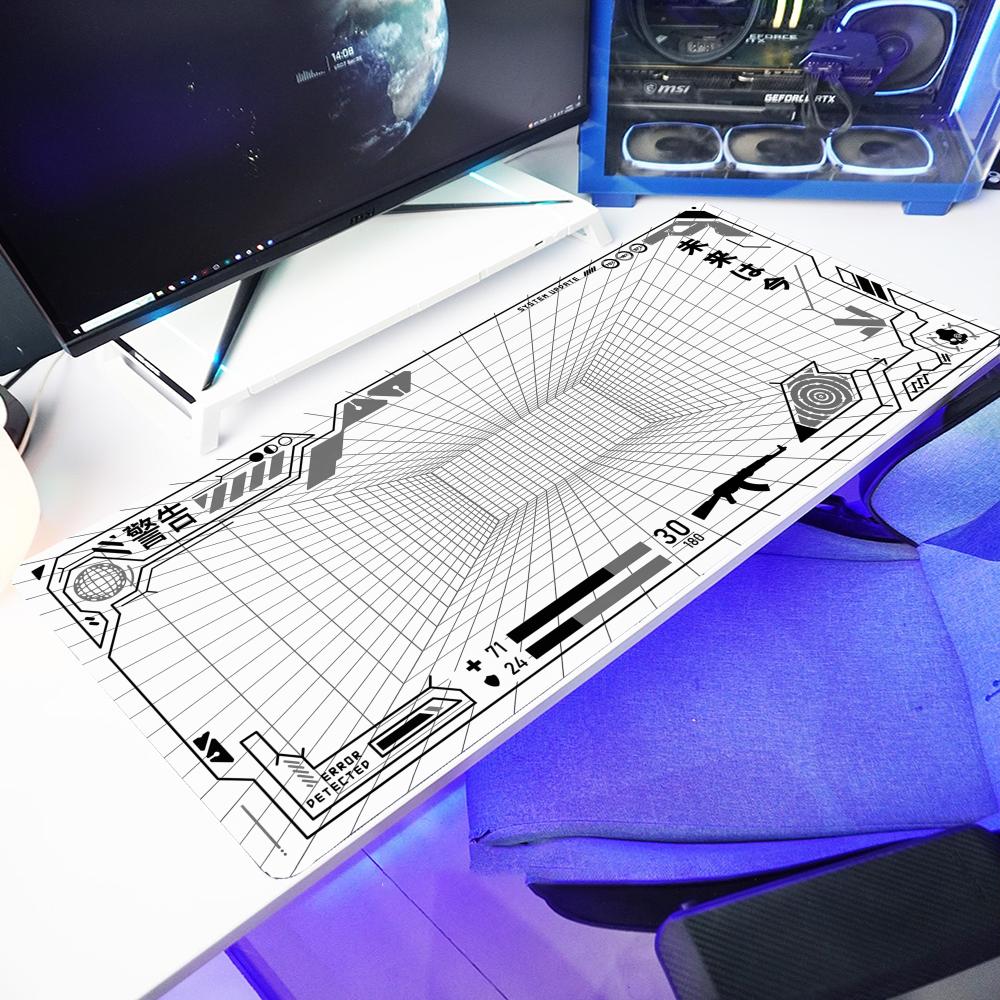 Podkładka na biurko z motywem  – Gaming Accessories White recenzja i cena