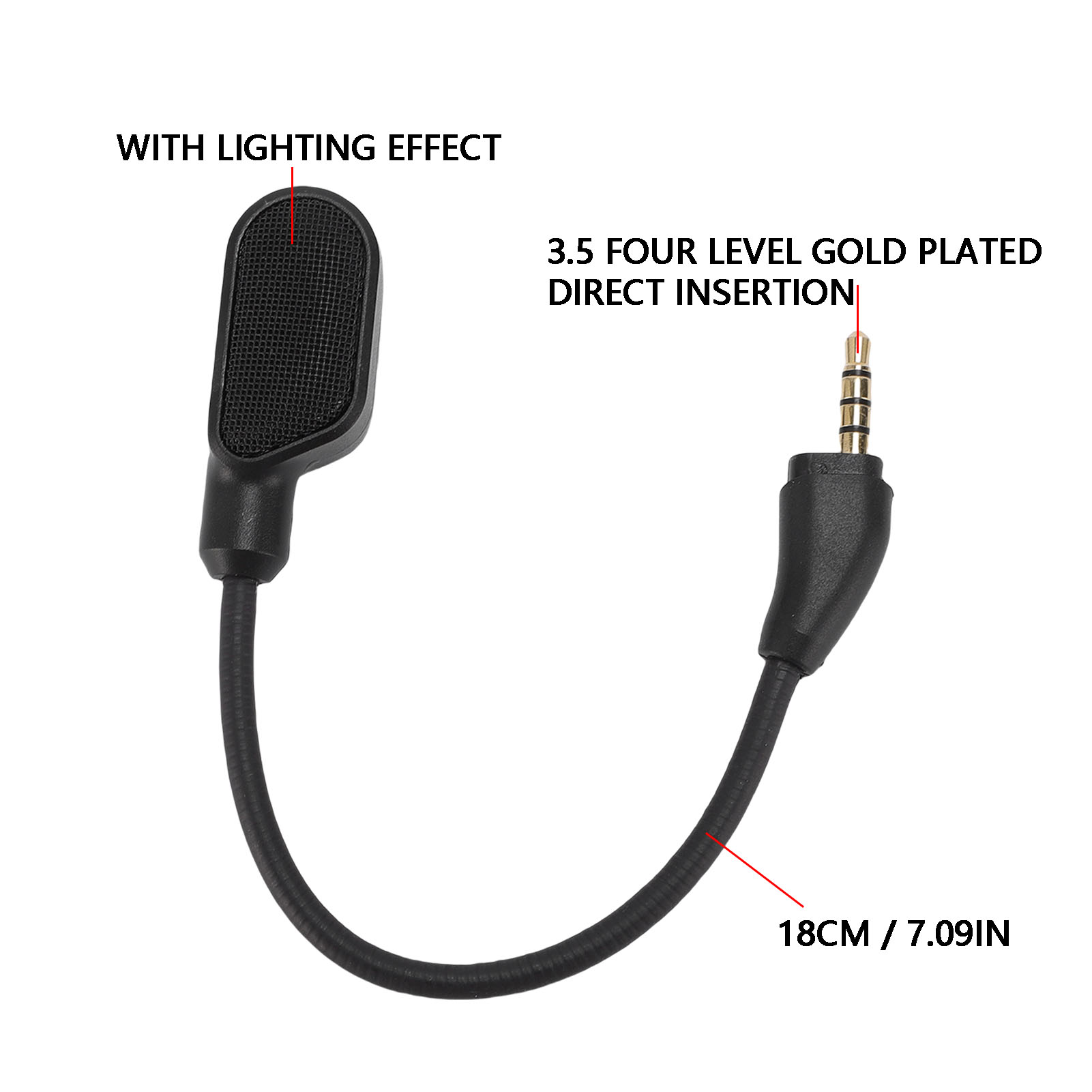 Wymienny mikrofon do słuchawek – Gaming Headphone Accessories recenzja i cena