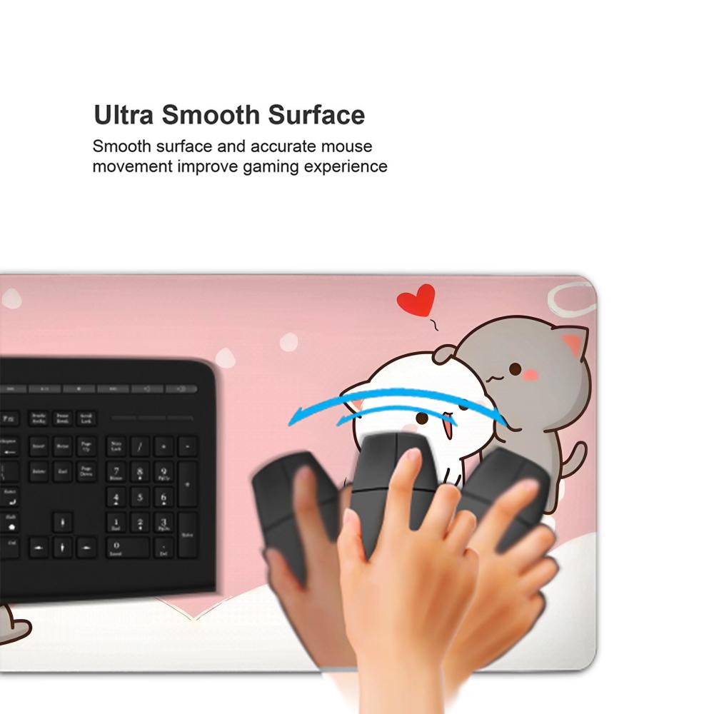 Podkładka pod mysz XXL Kawaii  – Gaming Accessories Pink recenzja i cena
