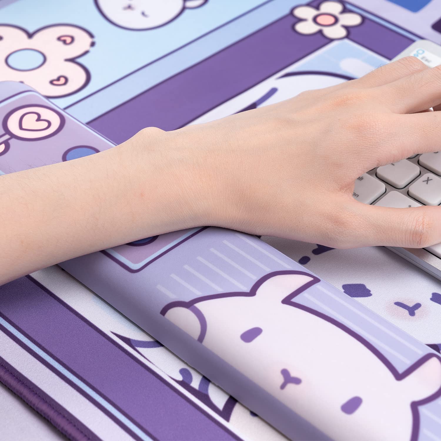 Duża podkładka pod mysz do gie – Gaming Accessories Pink recenzja i cena