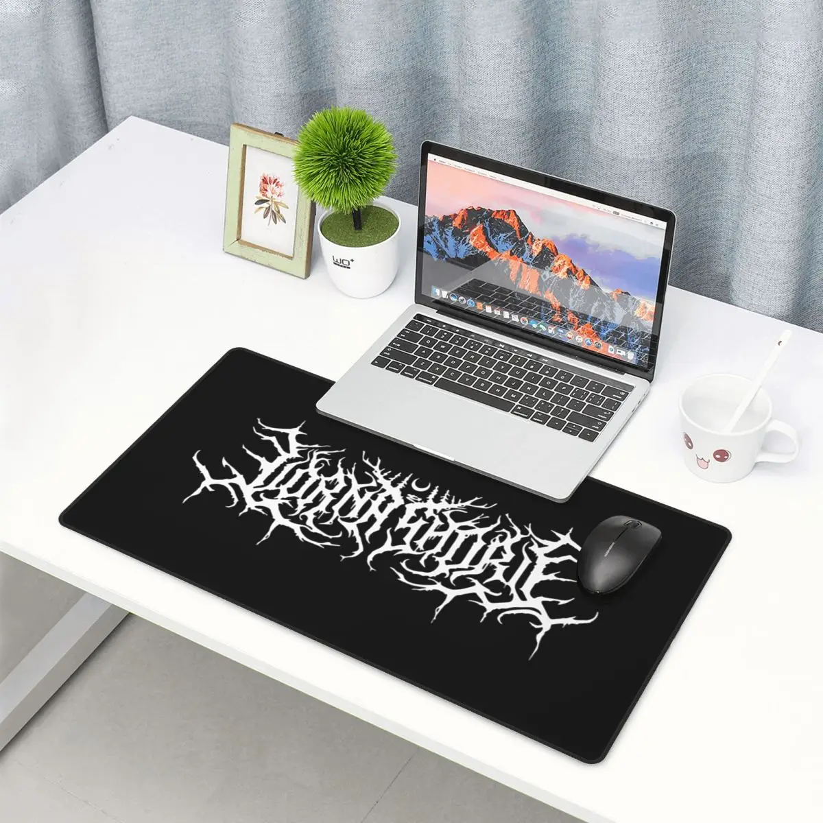 Duża podkładka pod mysz Lorna  – Gaming Accessories Logo recenzja i cena