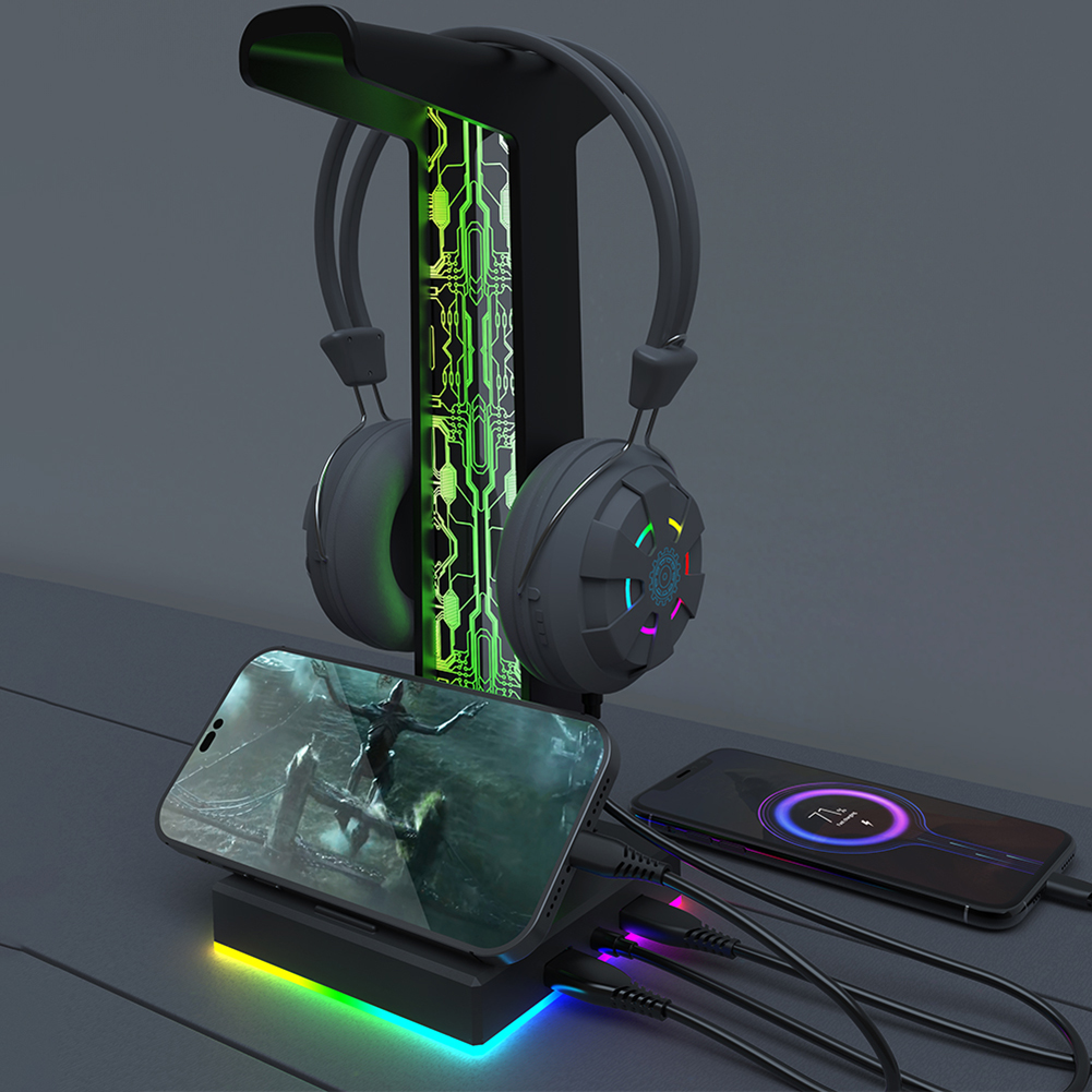 Słuchawki gamingowe RGB podwój – Gaming Equipment Accessories recenzja i cena