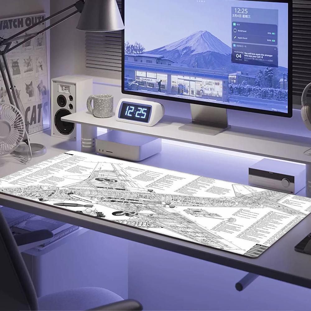 HYBXAXC Podkładka pod mysz z r – Gaming Accessories Drawing recenzja i cena